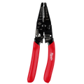 10-28 AWG Multi-Purpose Dipped Grip Wire Stripper & Cutter w/ Reinforced Head