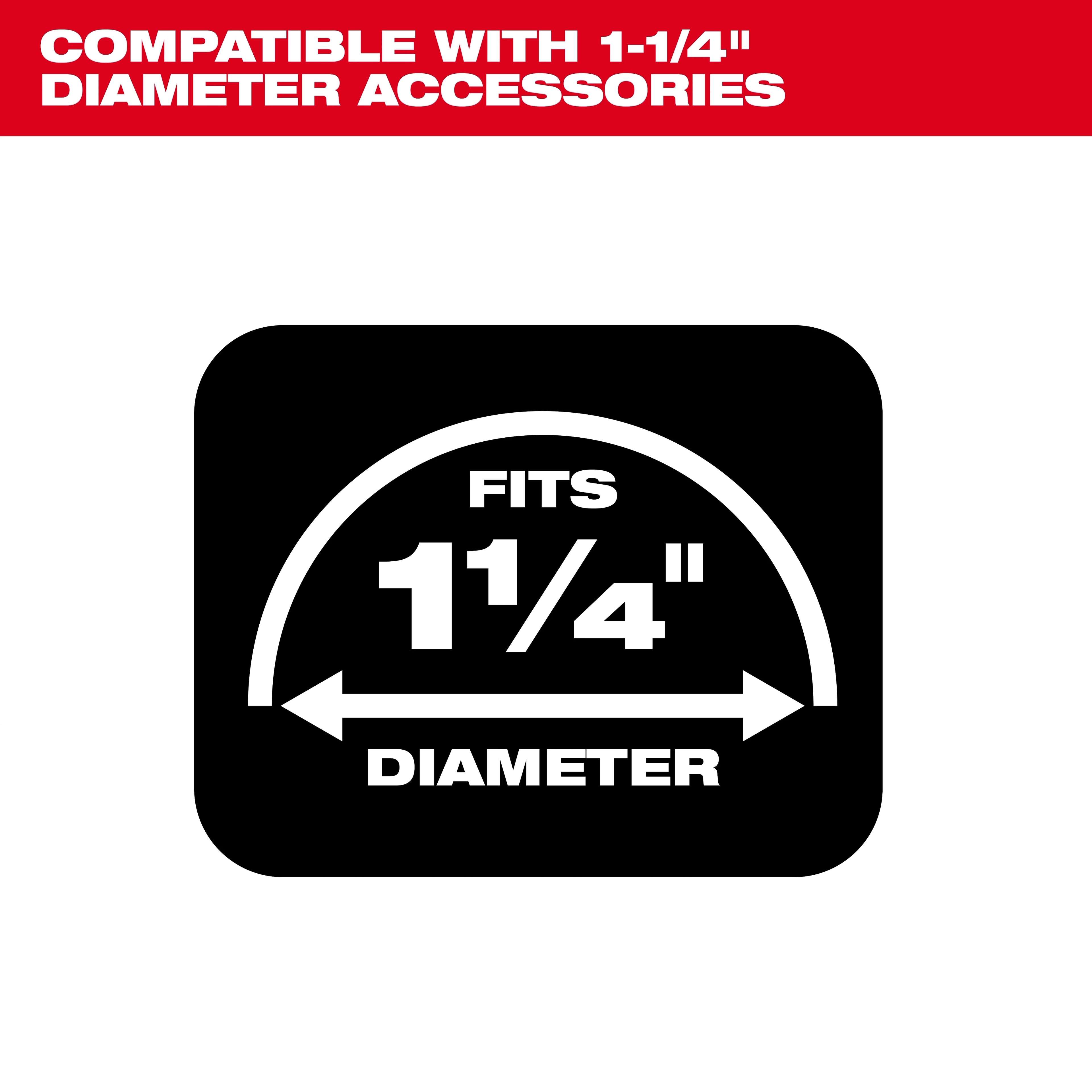 1-1/4” x 2’ to 6’ Expandable Hose