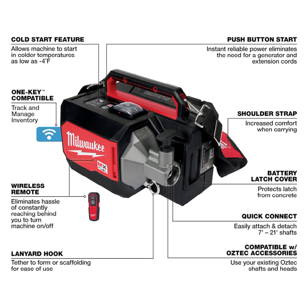 MX FUEL™ Concrete Vibrator Kit
