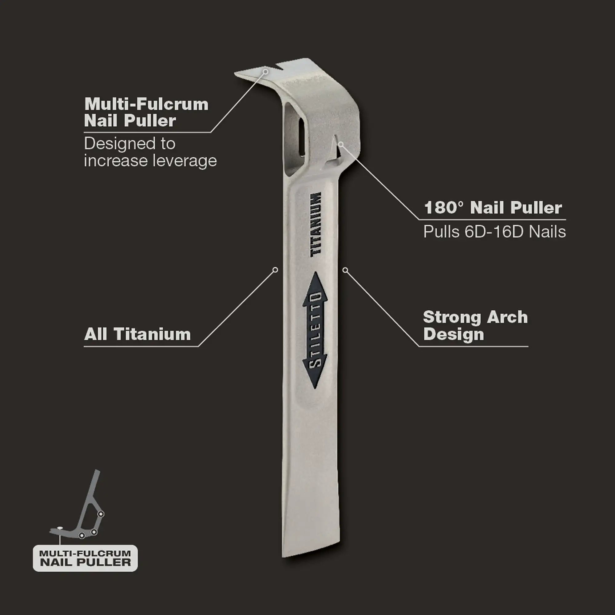7-1/2" Titanium Glazer Bar