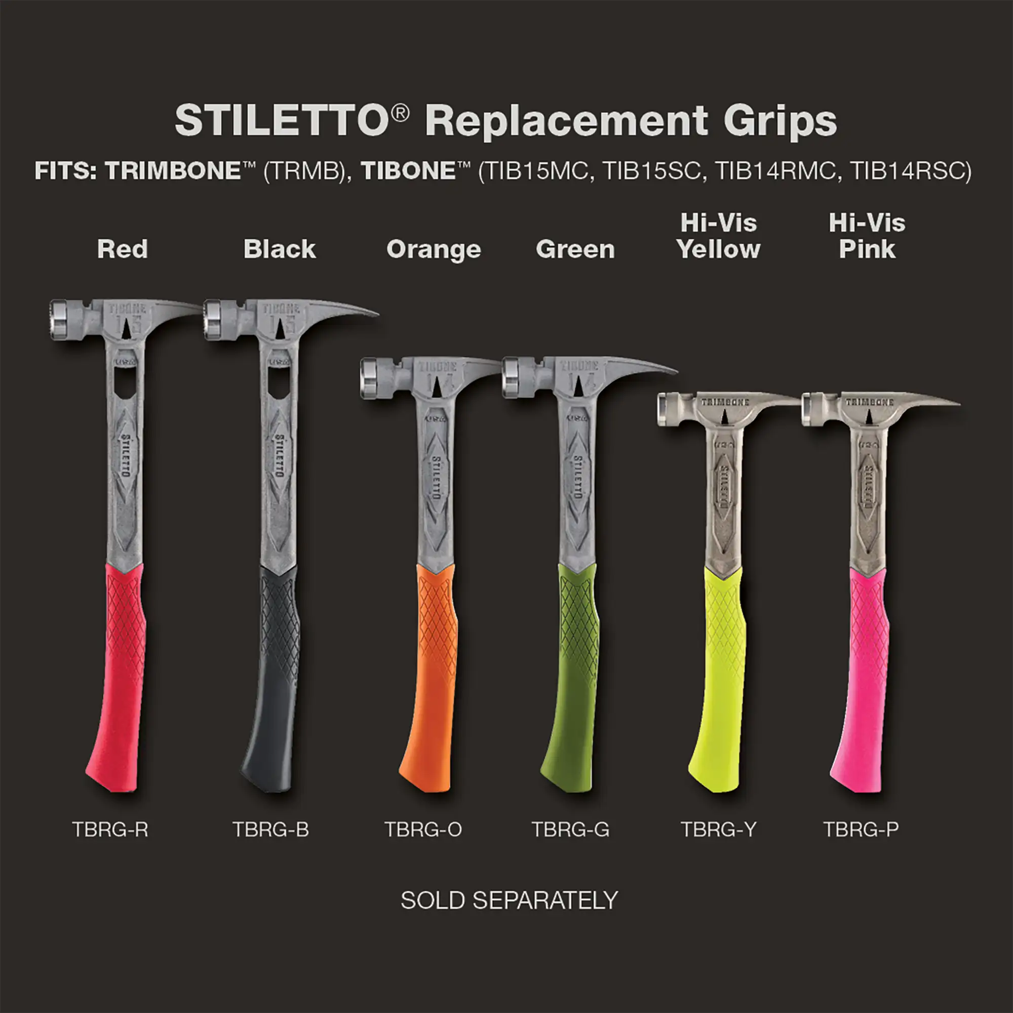 STILETTO® RED Replacement Grip