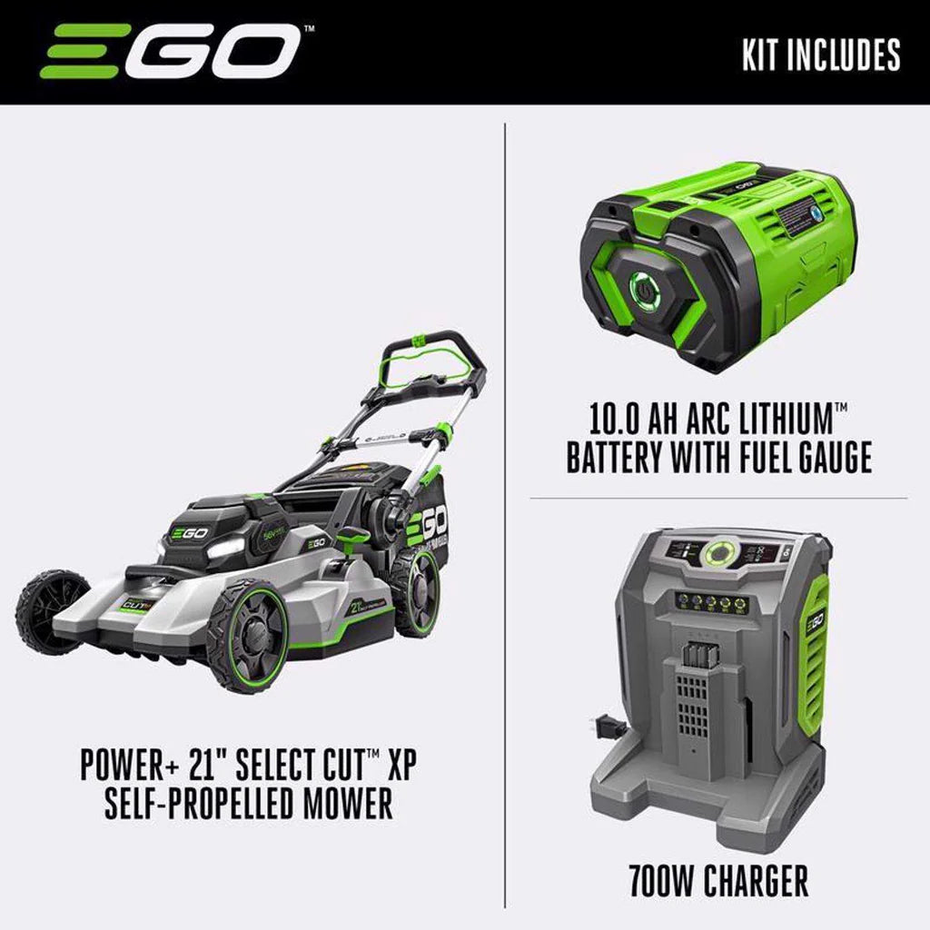 21" Self Propelled Mower with Select Cut™