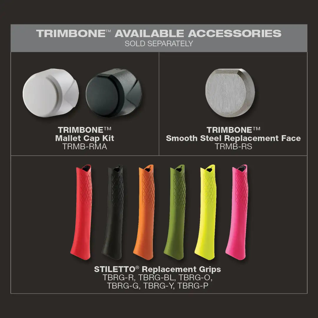 TRIMBONE™ Smooth Steel Replacement Face