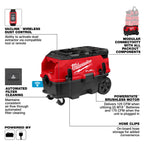 M18 FUEL™ 9 Gallon Dual Battery Dust Extractor w/ PACKOUT™ Compatibility and VACLINK™