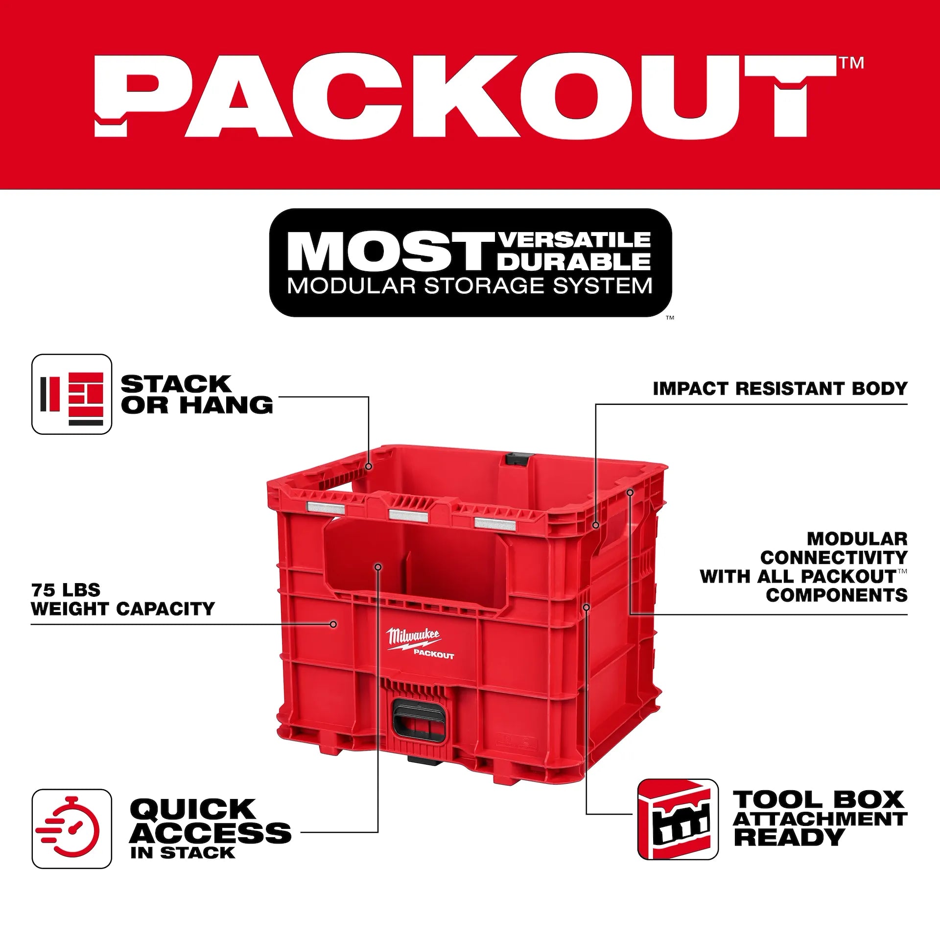 PACKOUT™ XL Crate