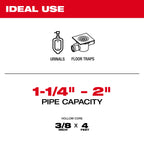 TRAPSNAKE™ 4' Urinal Auger Cable