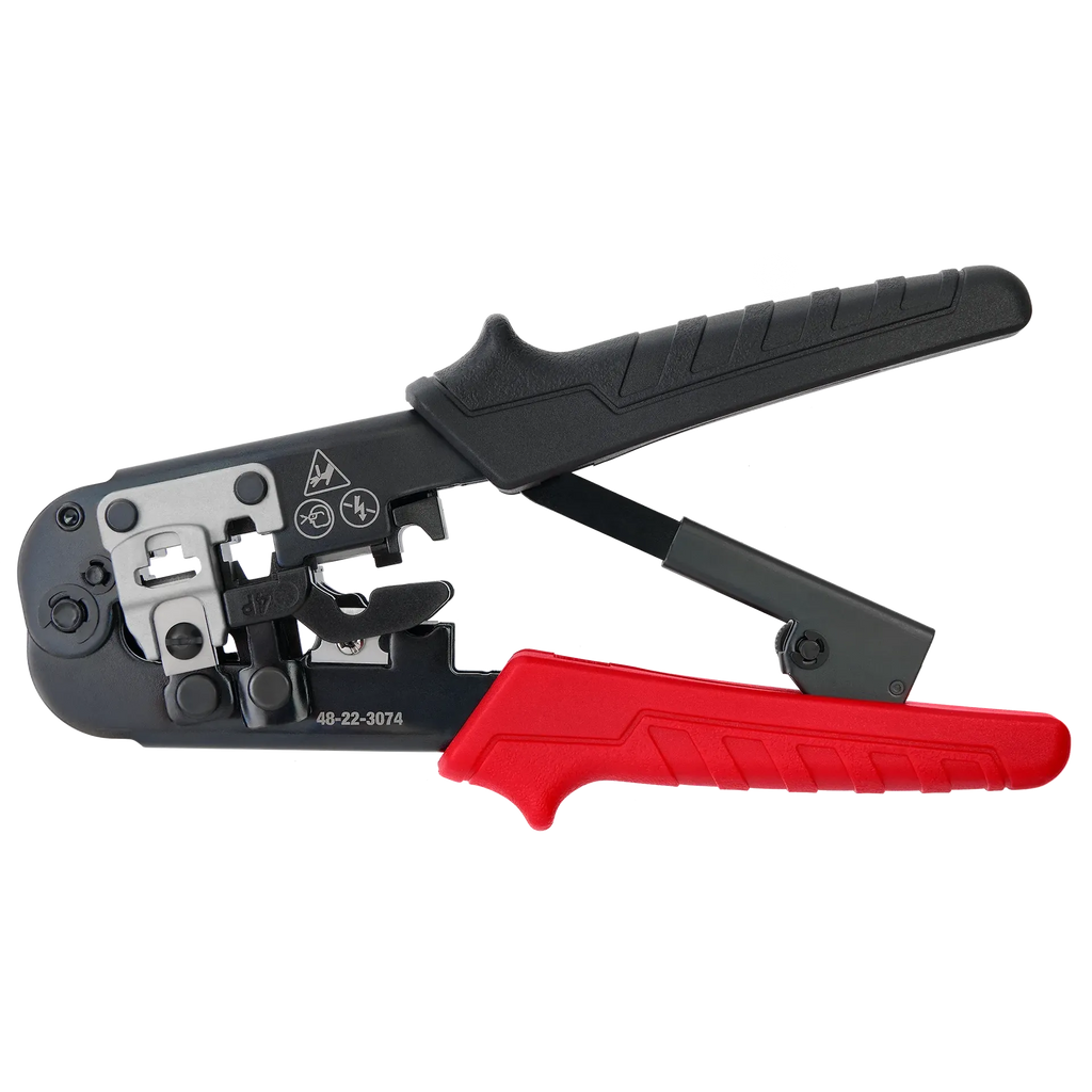 Ratcheting Pass-Through Crimper & Stripper