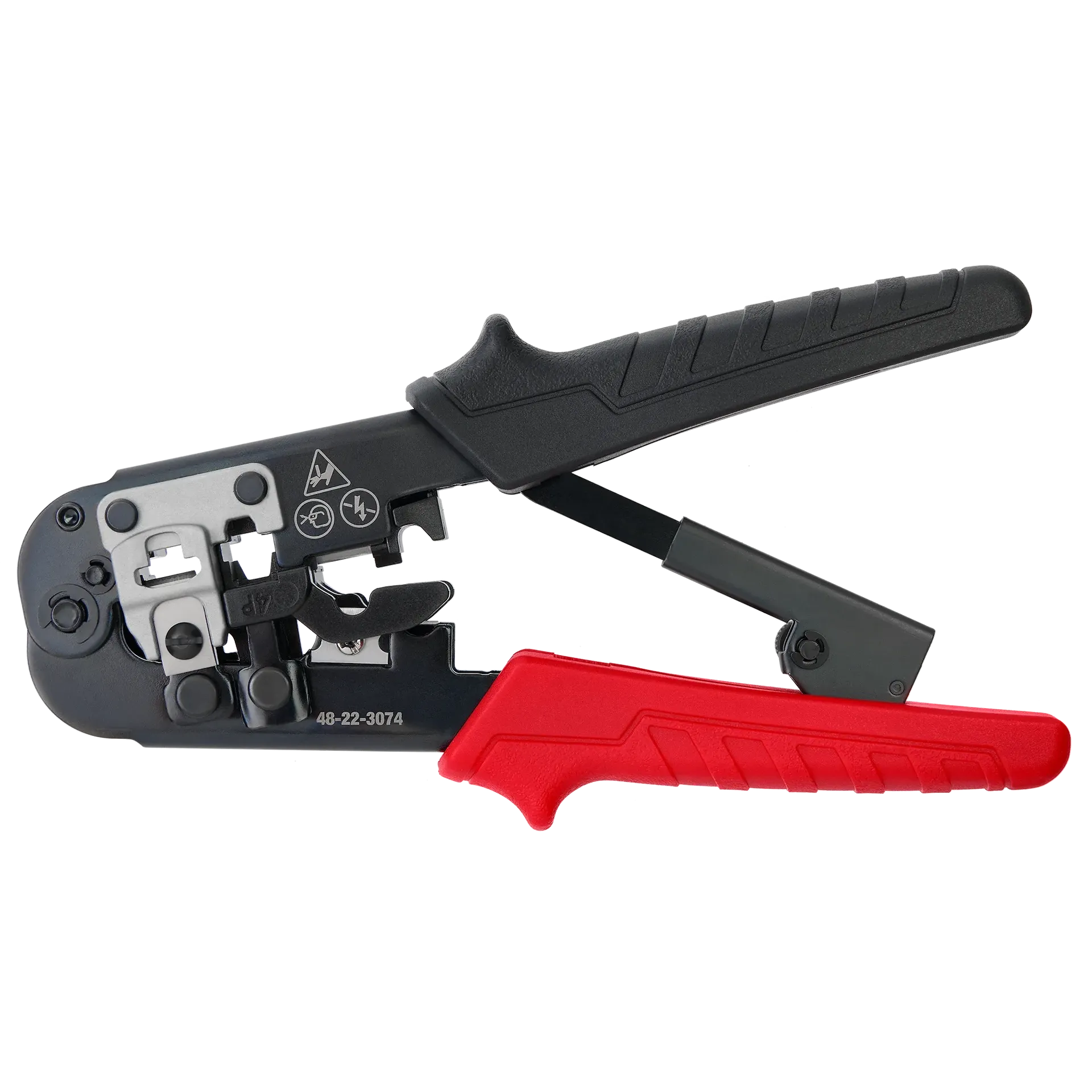 Ratcheting Pass-Through Crimper & Stripper