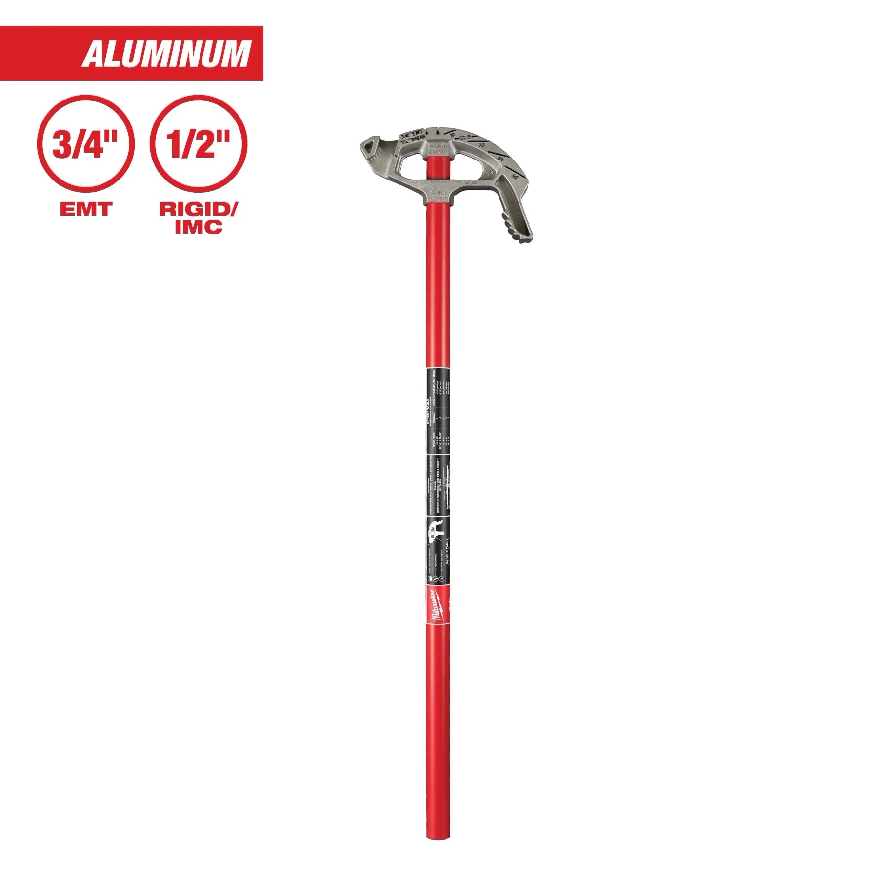 3/4“ EMT Aluminum Conduit Bender