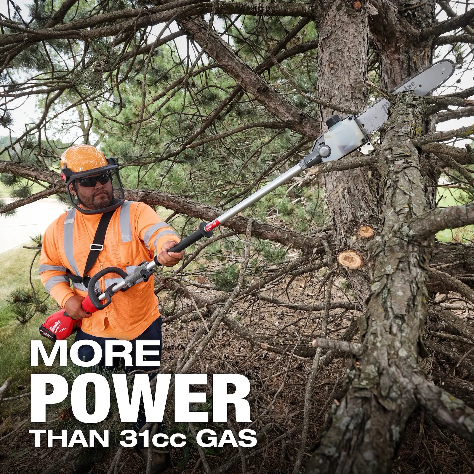 M18 FUEL™ Power Head w/ QUIK-LOK™ Pole Saw