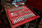 3/8" Drive 56pc Ratchet & Socket Set with FOUR FLAT™ SIDES - SAE & Metric