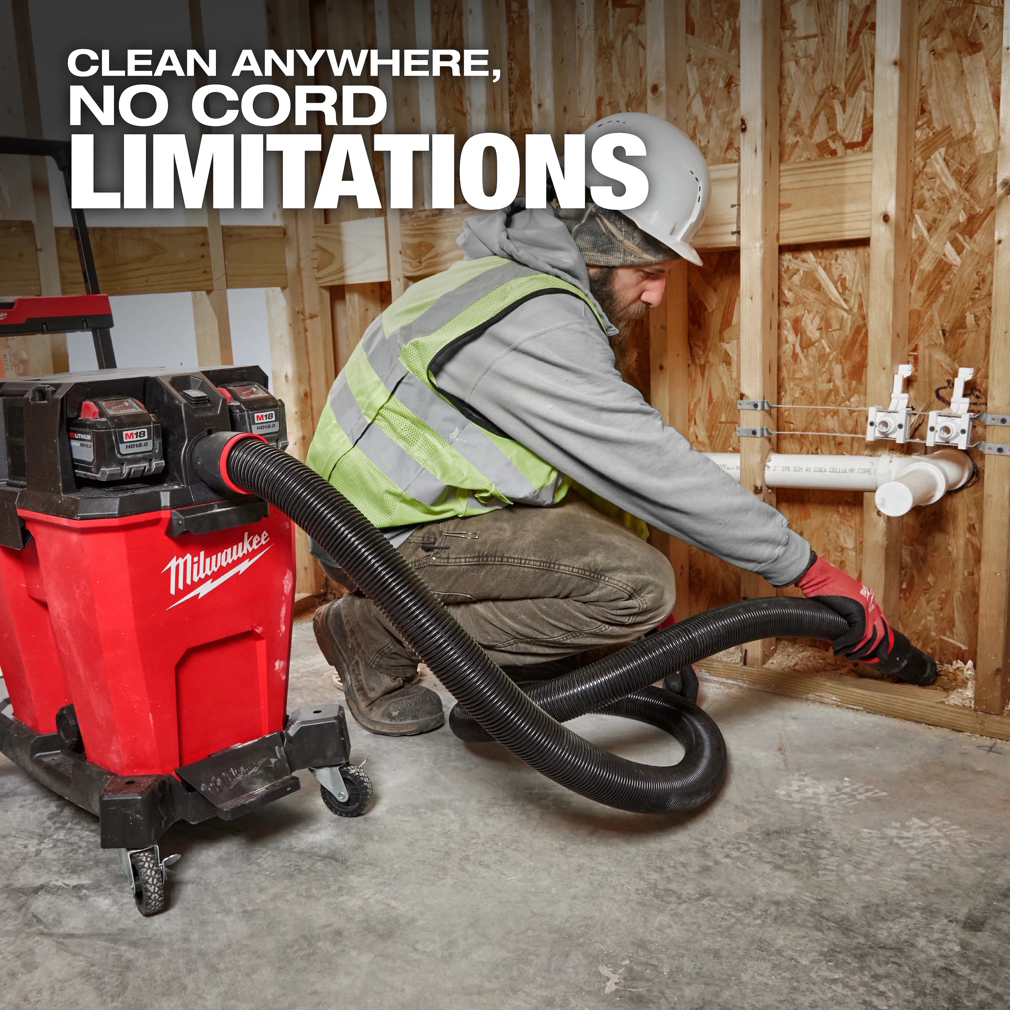 M18 FUEL™ NEXUS™ 12 Gallon Dual Battery Wet/Dry Vacuum Kit