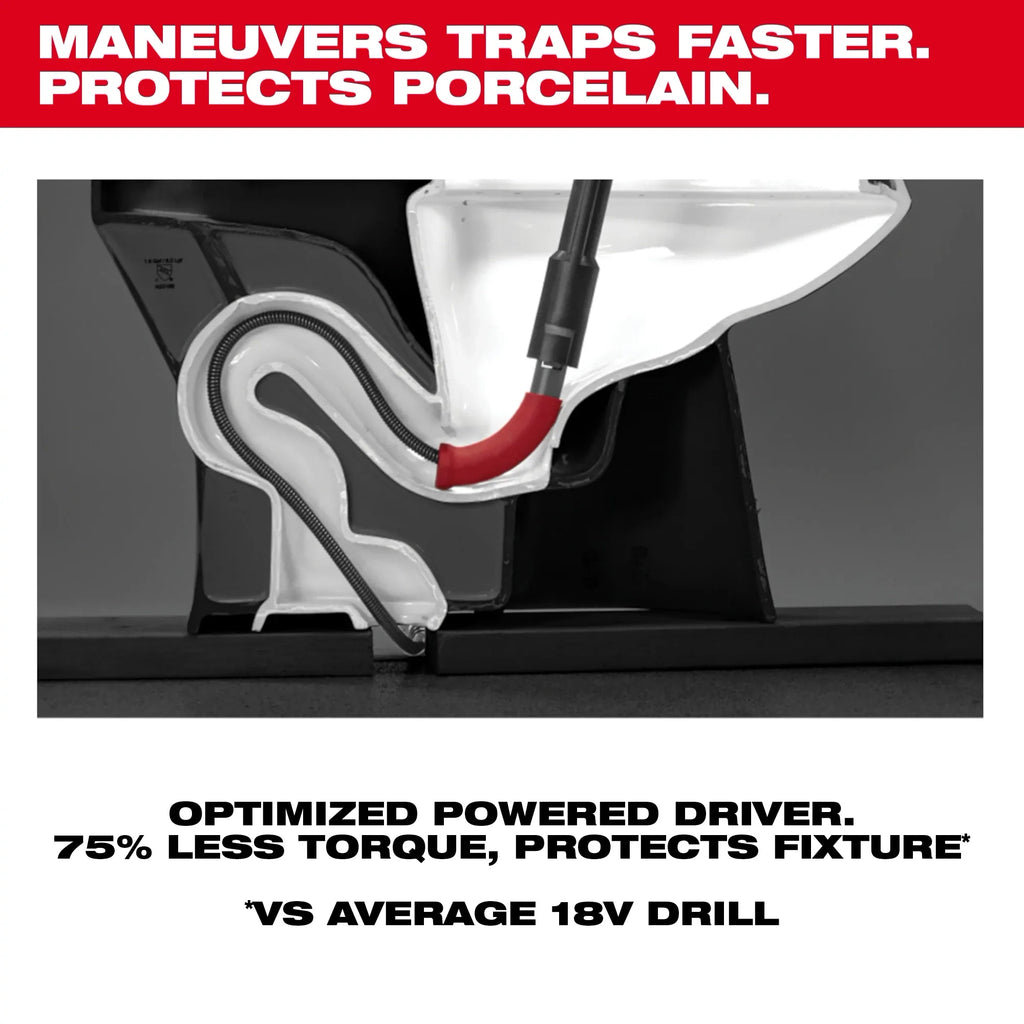M12™ TRAPSNAKE™ 6' Toilet Auger