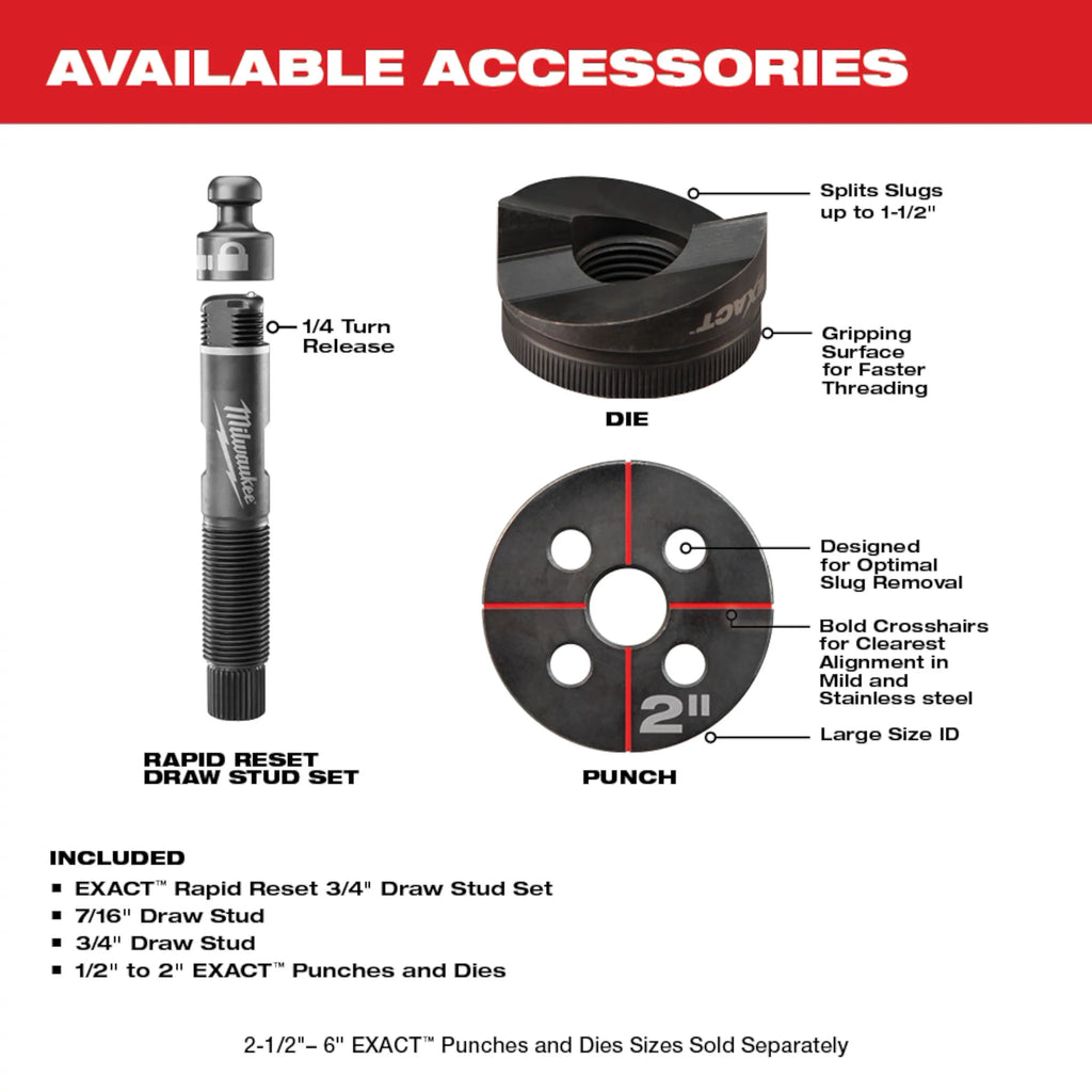 M18™ FORCE LOGIC™ 10 Ton Knockout Tool