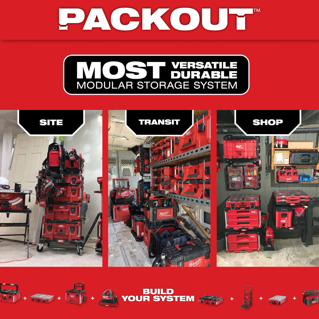 PACKOUT™ Multi-Depth 3-Drawer Tool Box