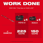M18 FUEL™ Power Head w/ QUIK-LOK™ Pole Saw