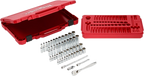 1/4" Drive 50pc Ratchet & Socket Set - SAE & Metric