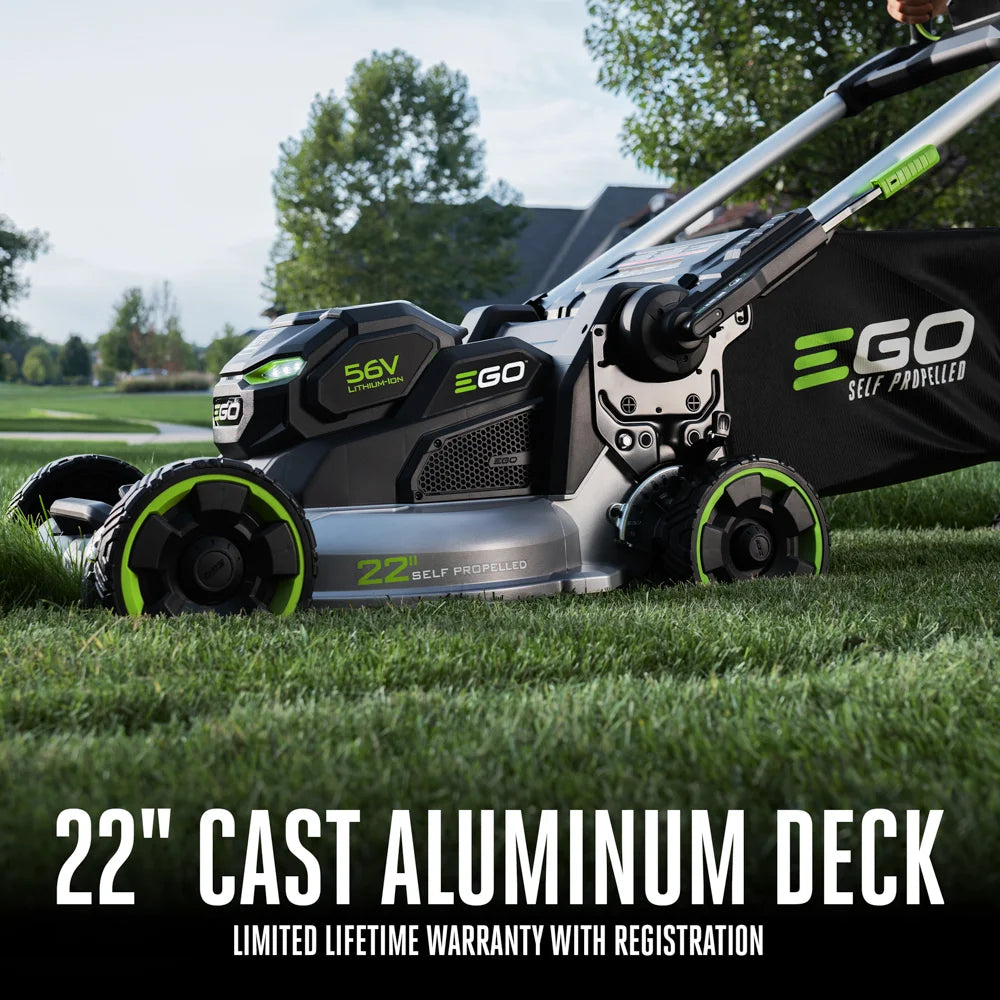 22" Self-Propelled Lawn Mower with Aluminum Deck and Select Cut™
