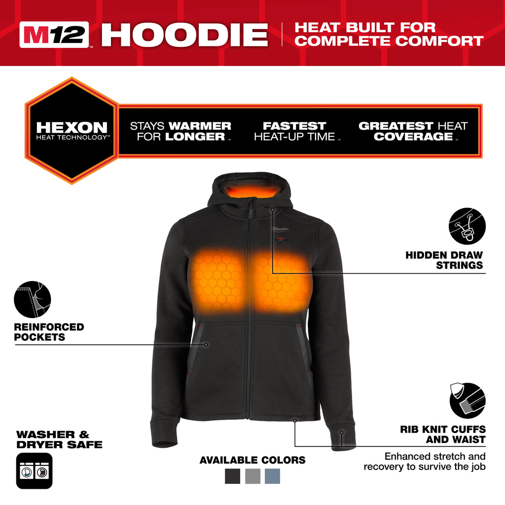 M12™ Women's Heated Hoodie