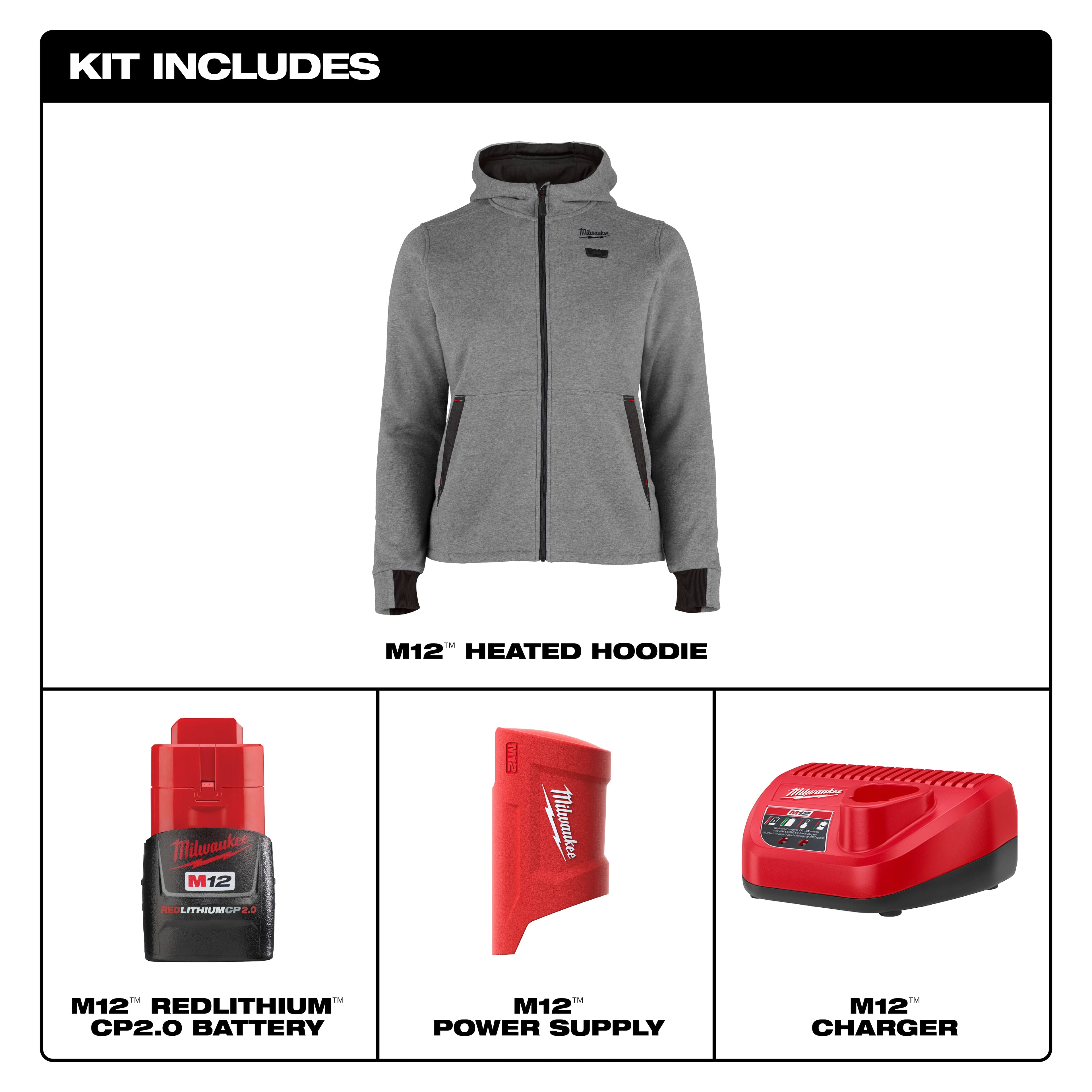 M12™ Women's Heated Hoodie