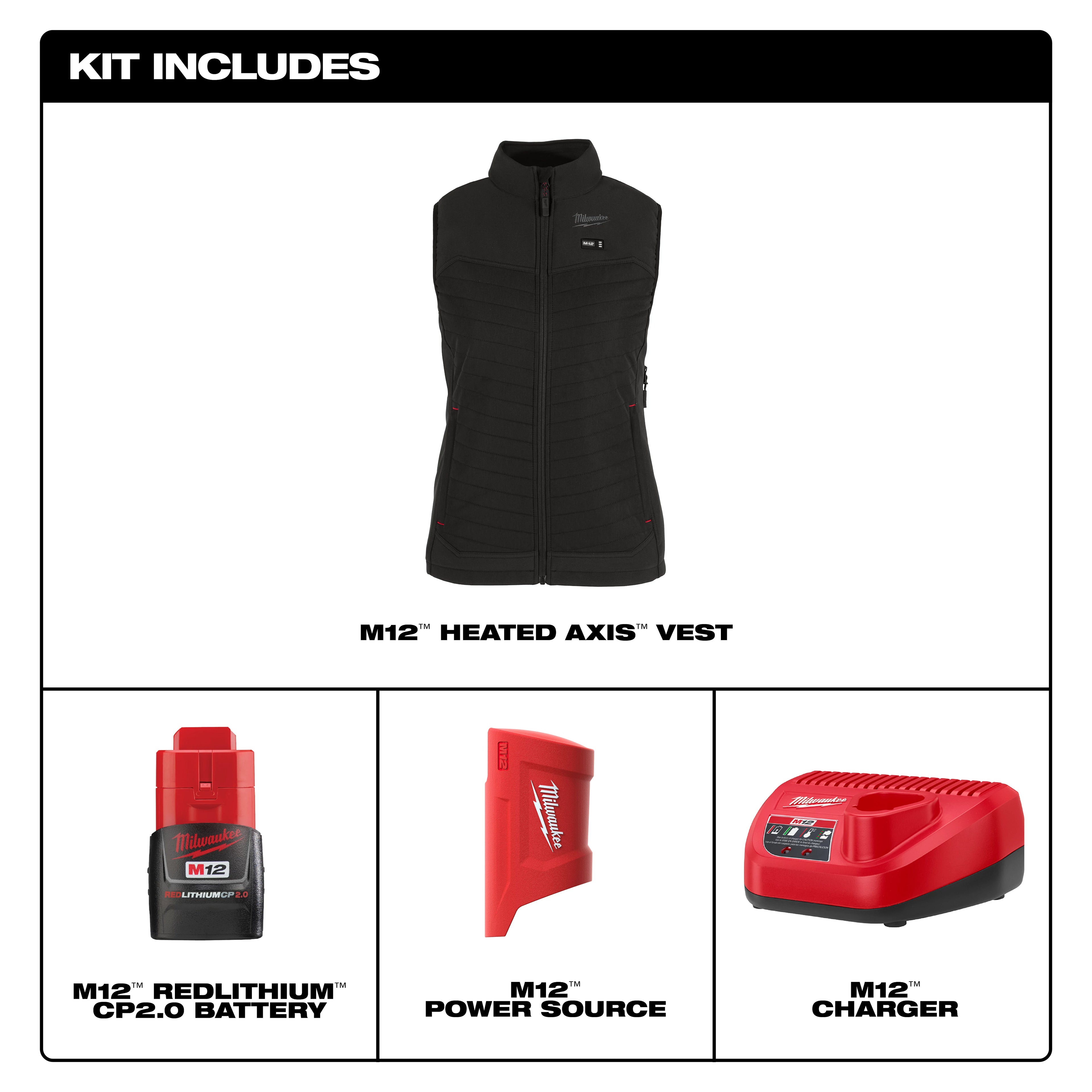 M12™ Women's Heated AXIS™ Vest