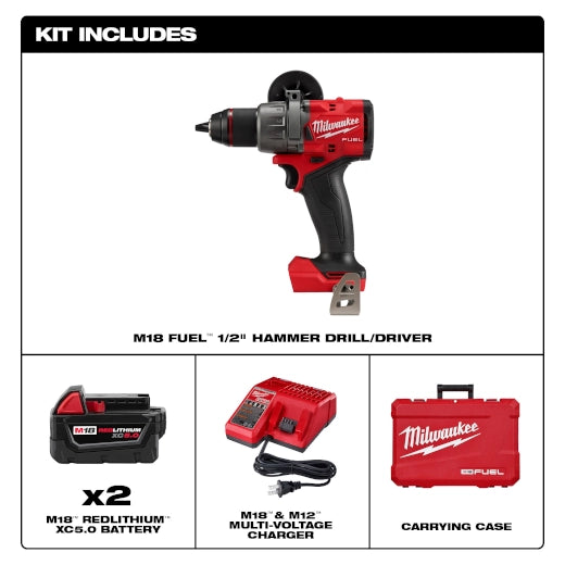 M18 FUEL™ 1/2" Hammer Drill/Driver