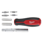 2pc 11-in-1 Multi-Bit Screwdriver and 6-IN-1 Stubby Multi-Bit Screwdriver Set