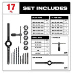 17PC Metric Tap and Die Set