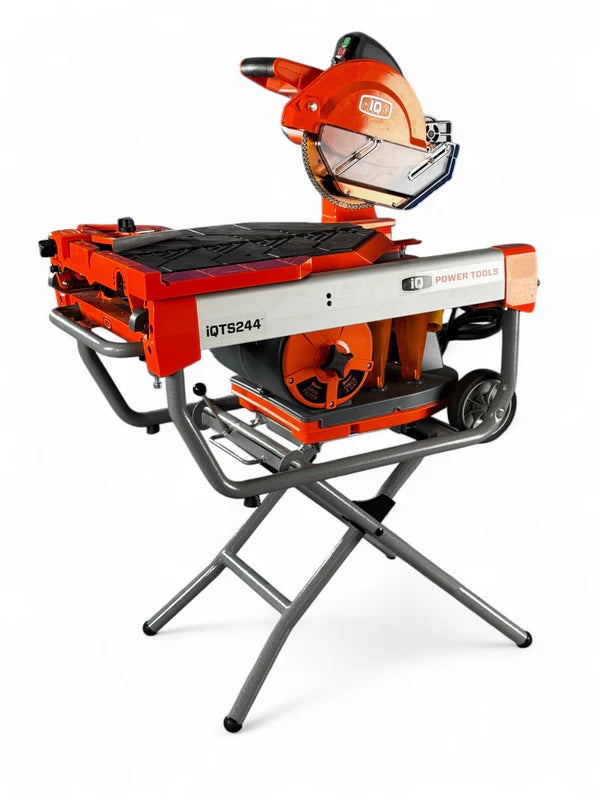 iQTS244 10" Dry Cut Tile Saw with Integrated Dust Containment with iQS244® X-Stand