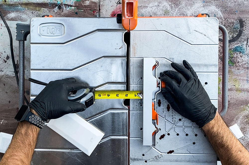 iQ228 CYCLONE 7" Dry Cut Tile Saw With Integrated Dust Control System