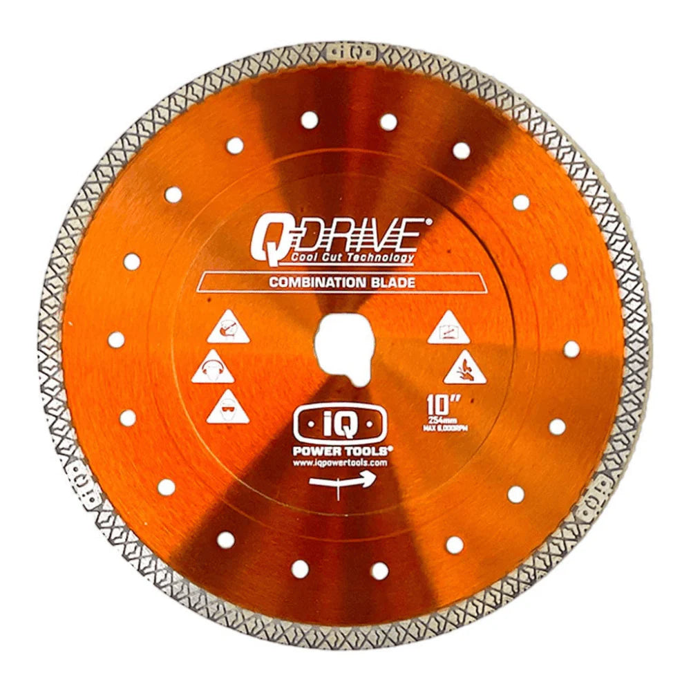 10" Q-Drive Combination Blade for use with the iQTS244
