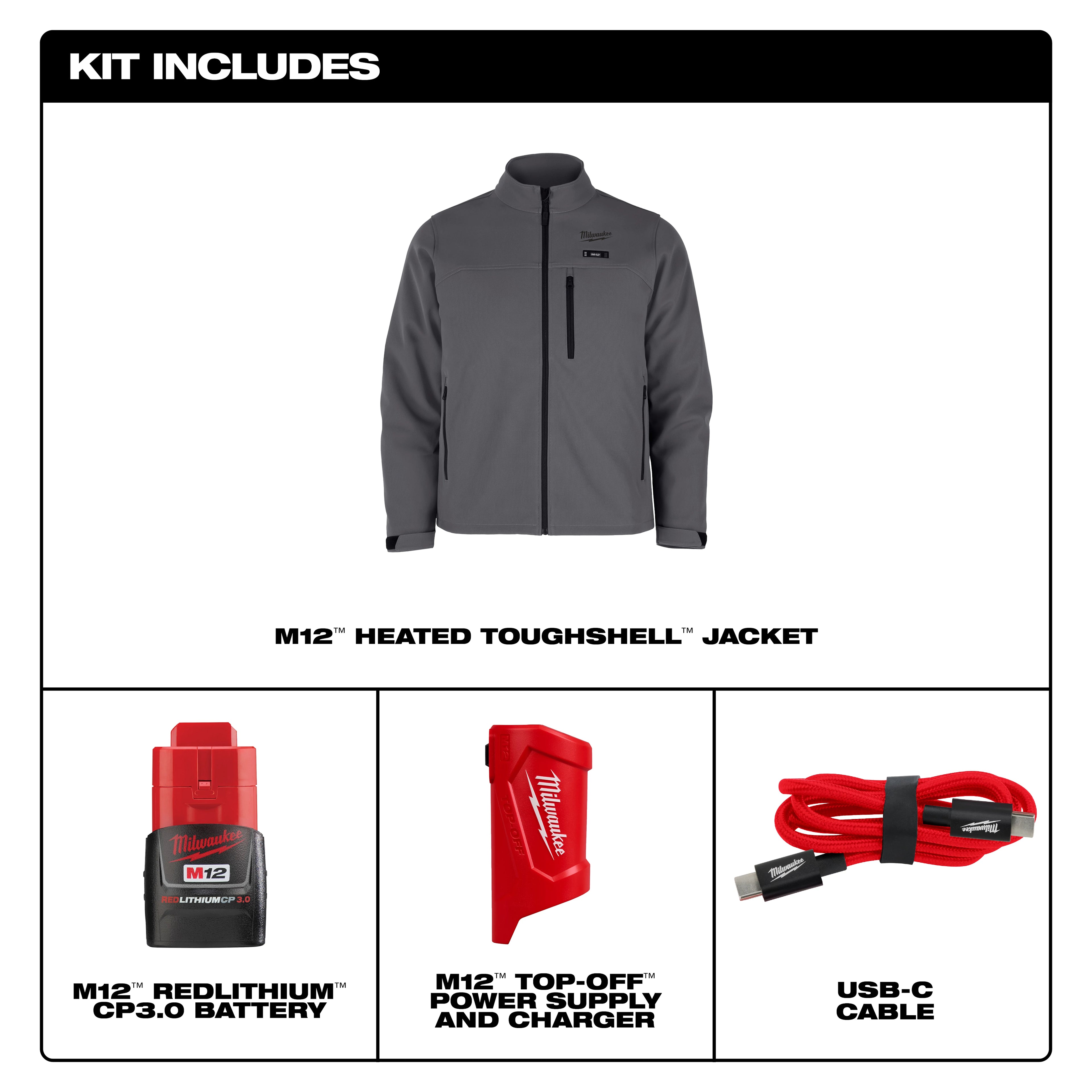 M12™ Heated TOUGHSHELL™ Work Jacket