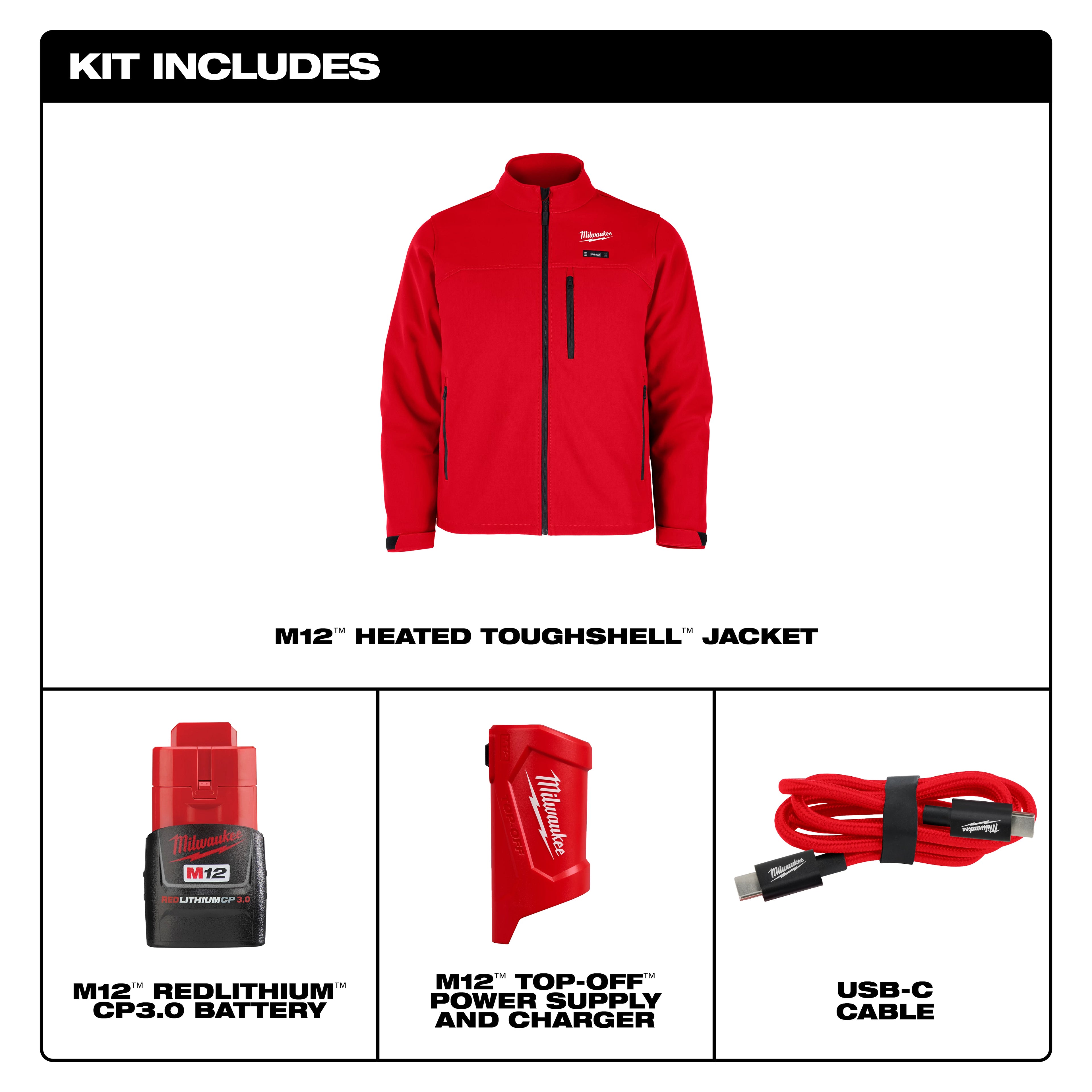 M12™ Heated TOUGHSHELL™ Work Jacket