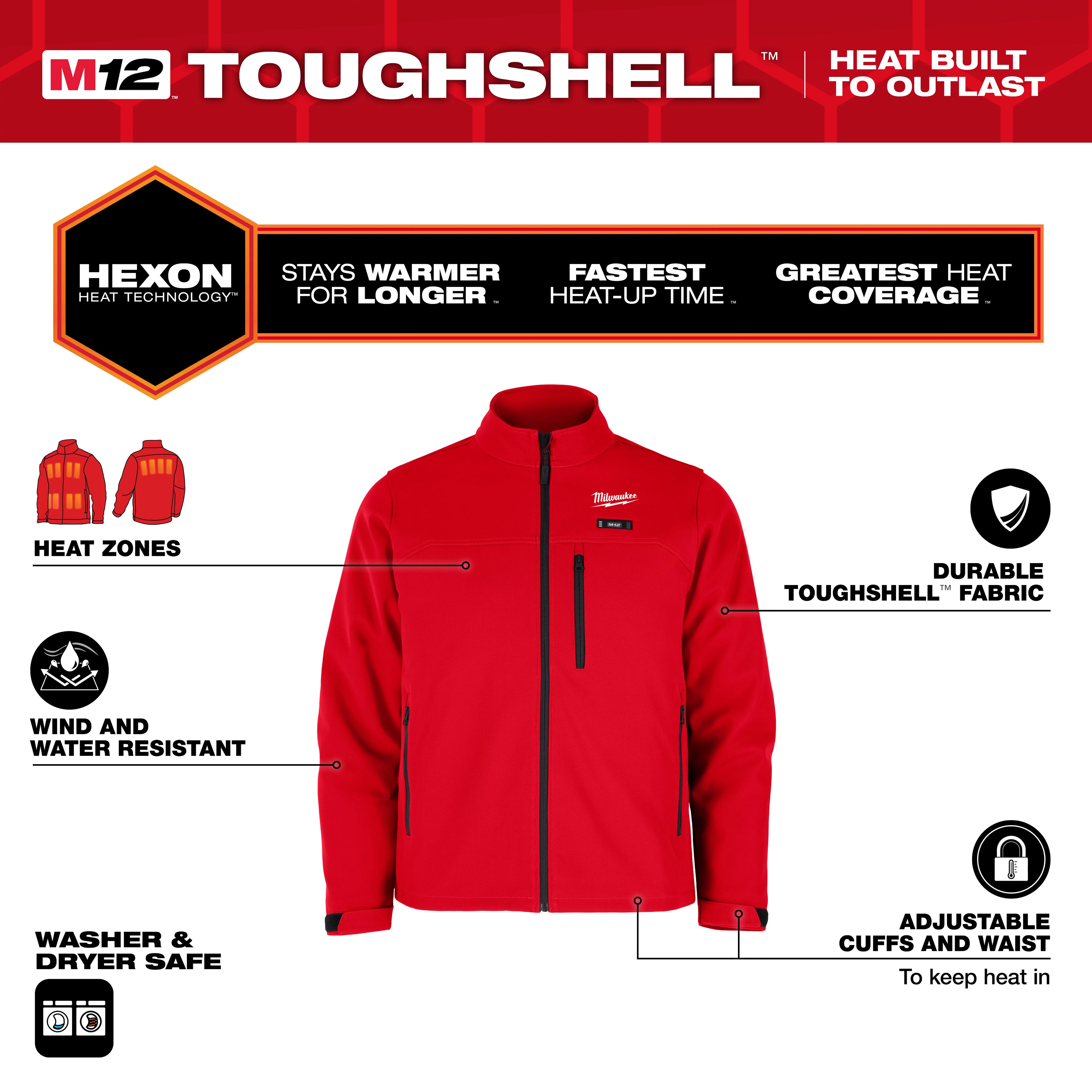 M12™ Heated TOUGHSHELL™ Work Jacket