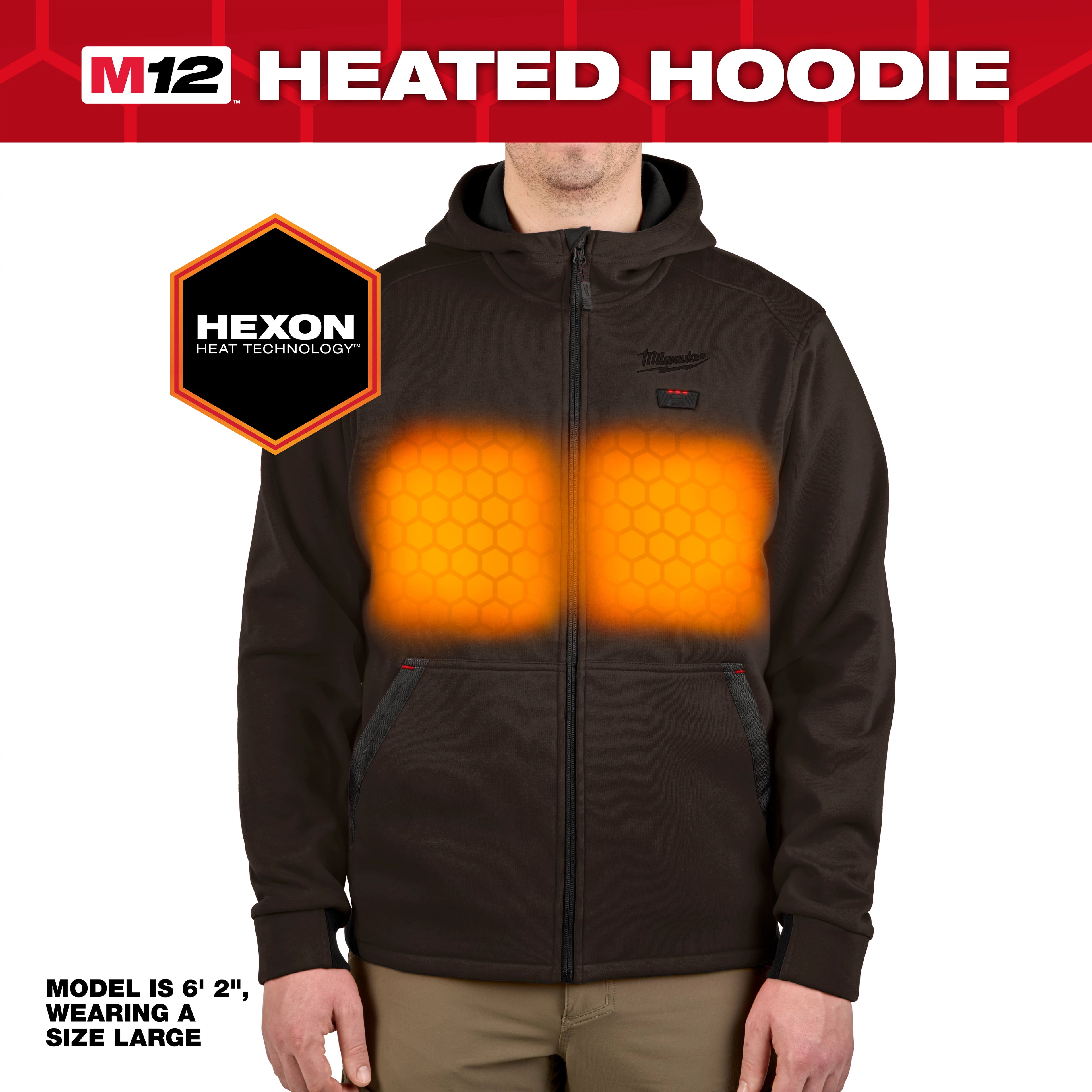 M12™ Heated Full-Zip Hoodie
