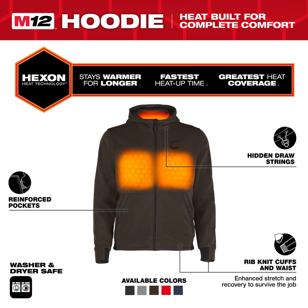 M12™ Heated Full-Zip Hoodie