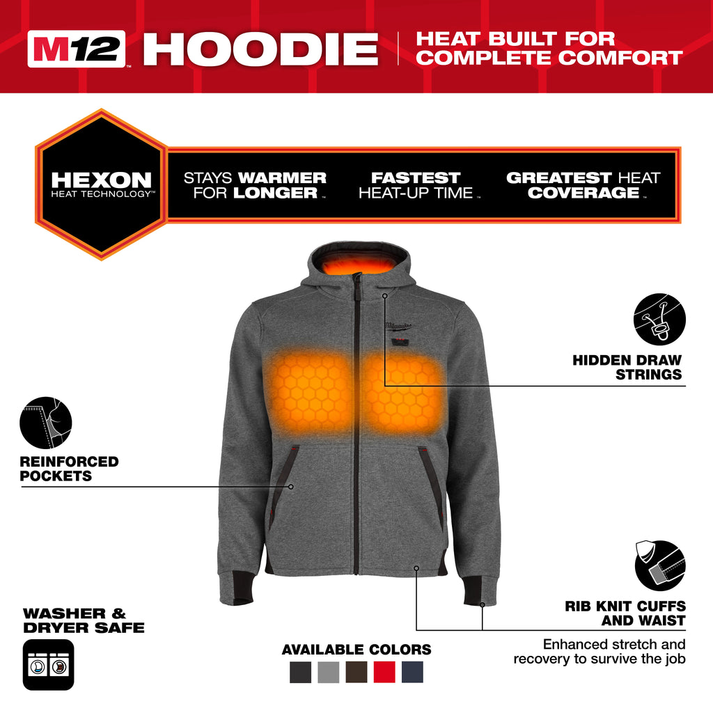 M12™ Heated Full-Zip Hoodie