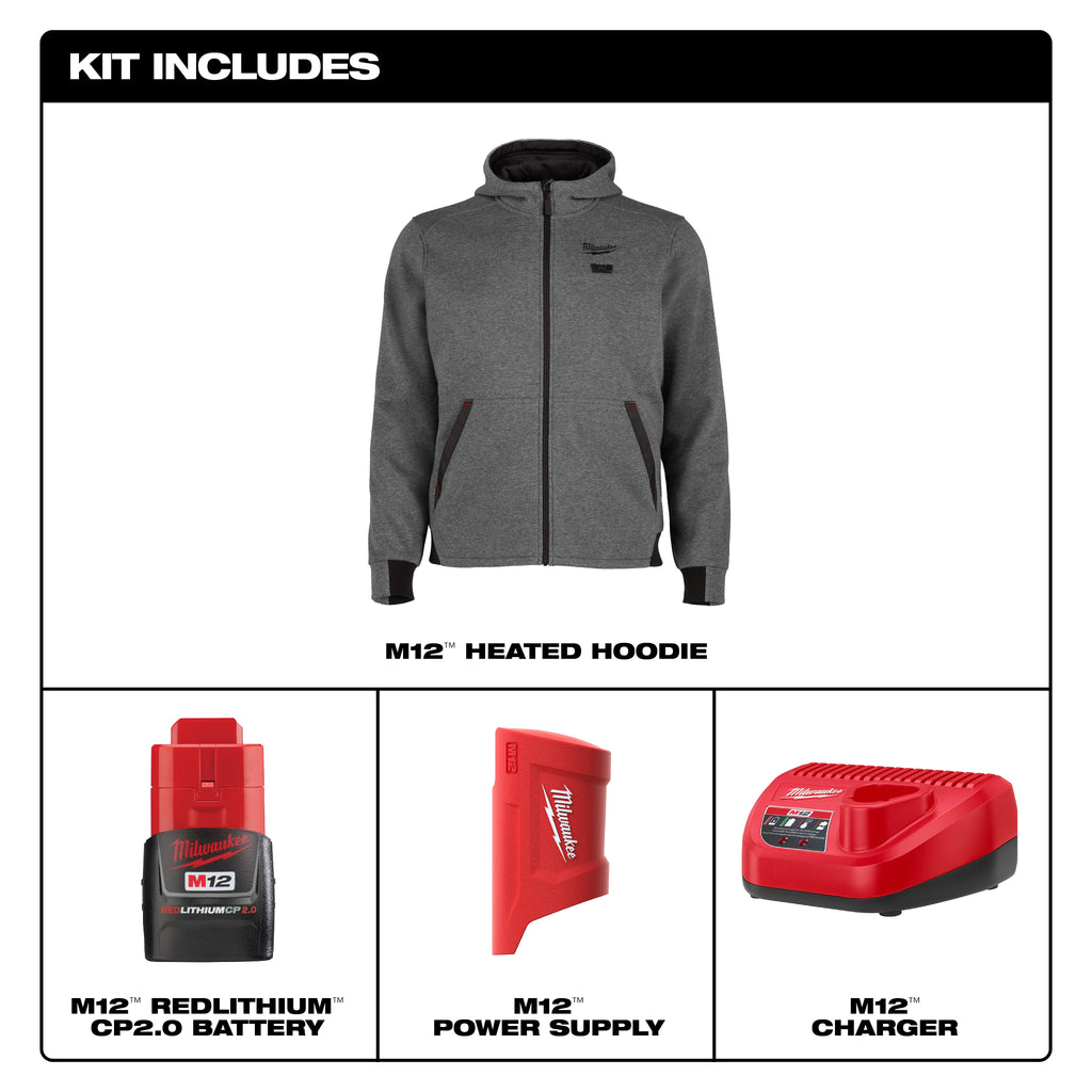 M12™ Heated Full-Zip Hoodie