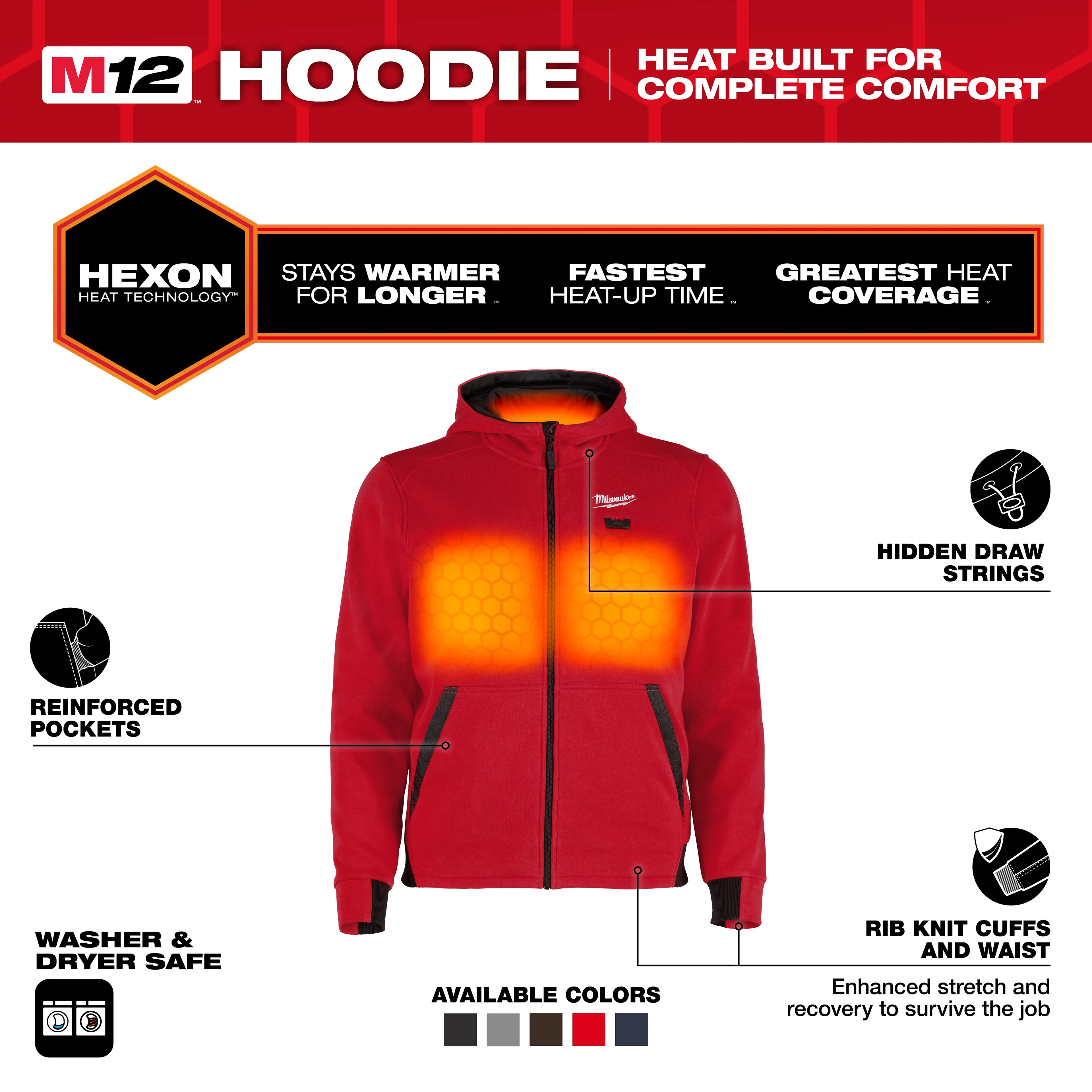M12™ Heated Full-Zip Hoodie