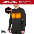 Milwaukee® Heated Merino Wool Crew Neck Baselayer