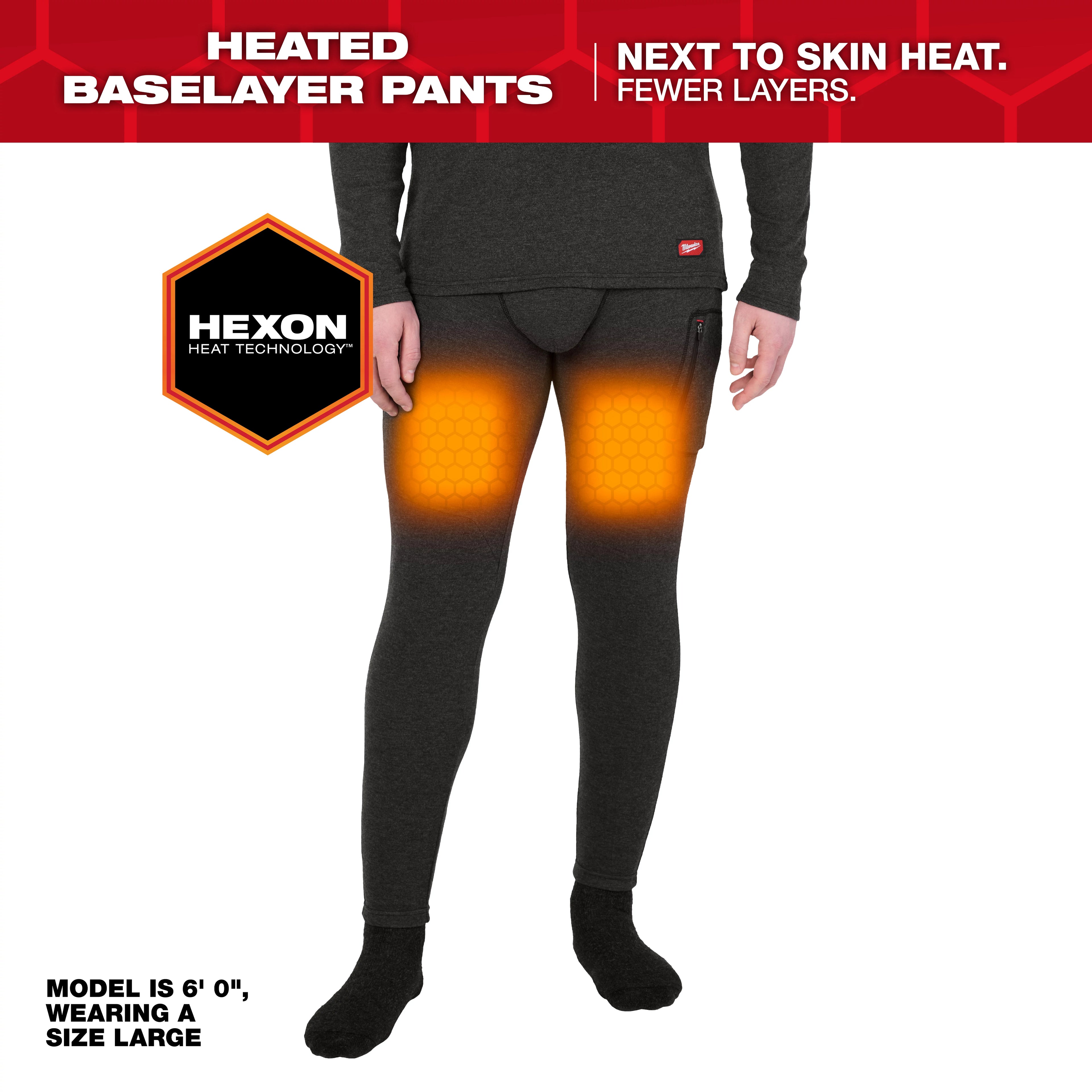 Milwaukee® Heated Merino Wool Baselayer Pants