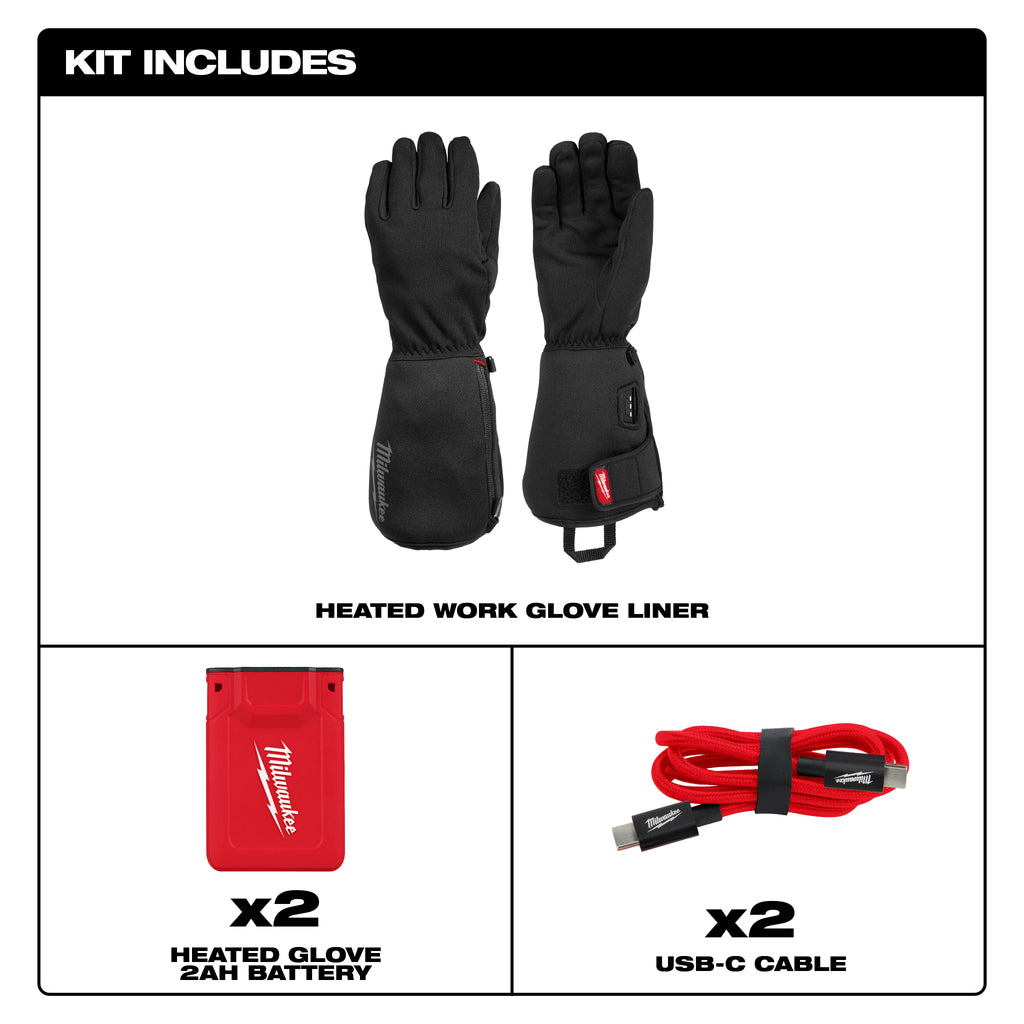 Heated Work Glove Liners