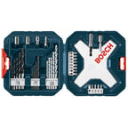 Mixed Driving and Drill Bit Set with Hard Case (34-Piece)