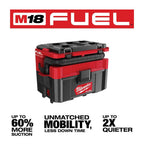 M18 FUEL™ 2.5 Gallon Wet/Dry Vacuum w/ PACKOUT™ Compatibility