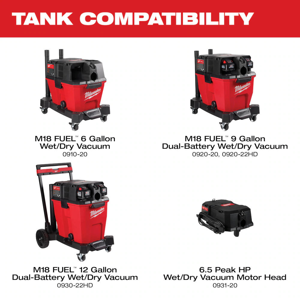 NEXUS™ 9 Gallon Wet/Dry Vacuum Tank