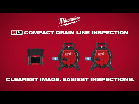 M12™ Compact Drain Line Inspection Powered Base