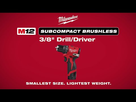 M12™ Subcompact Brushless 3/8" Drill/Driver
