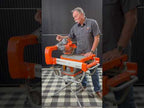 iQTS244 10" Dry Cut Tile Saw with Integrated Dust Containment with iQS244® X-Stand