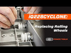 iQ228 CYCLONE 7" Dry Cut Tile Saw With Integrated Dust Control System