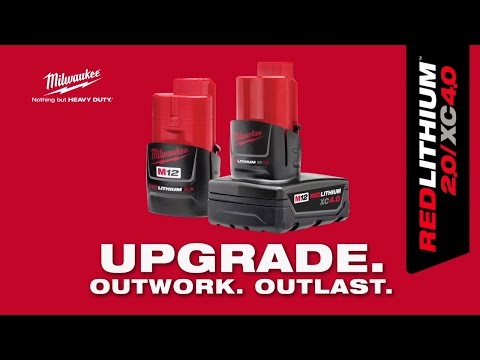 M12™ REDLITHIUM™ XC 4.0 Extended Capacity Battery Pack